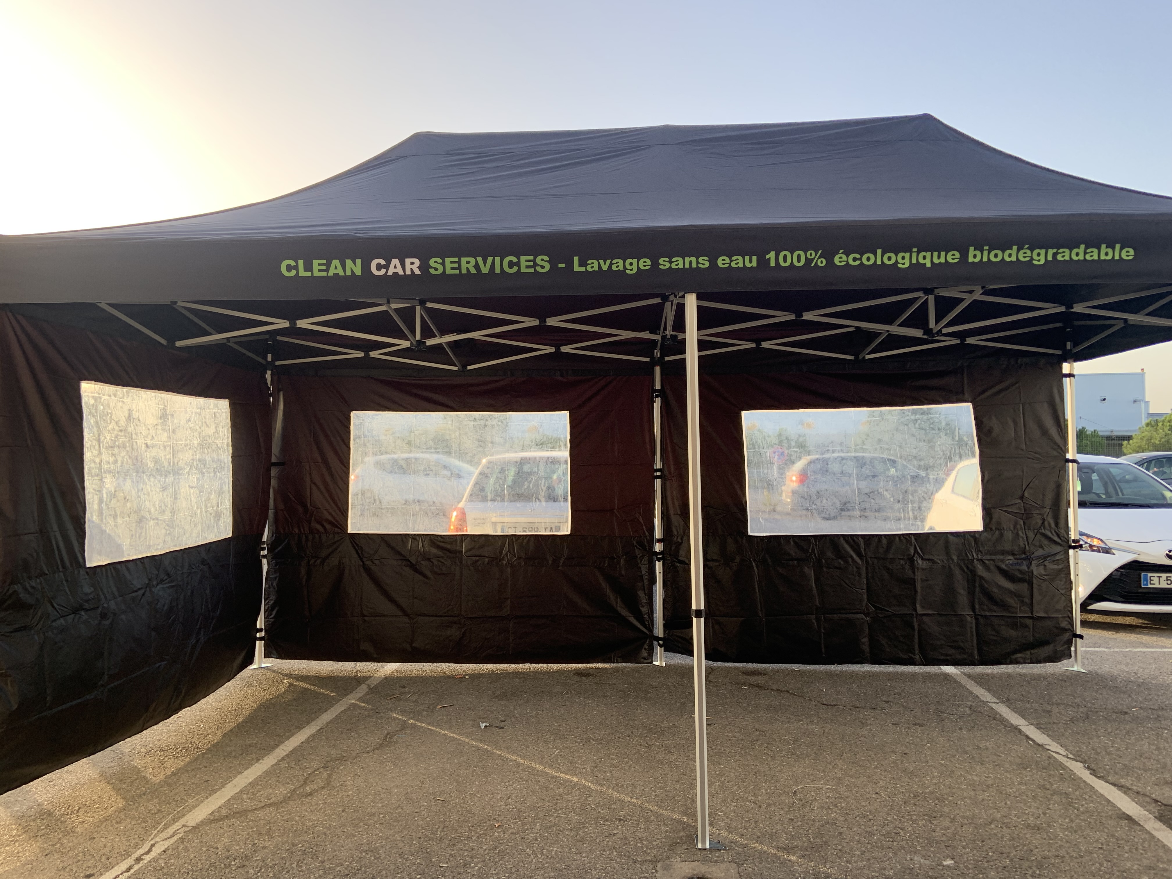 Barnum 3x3 personnalisé - Anti-feu M1 - Utilisation intérieure et extérieure - Gamme premium_1