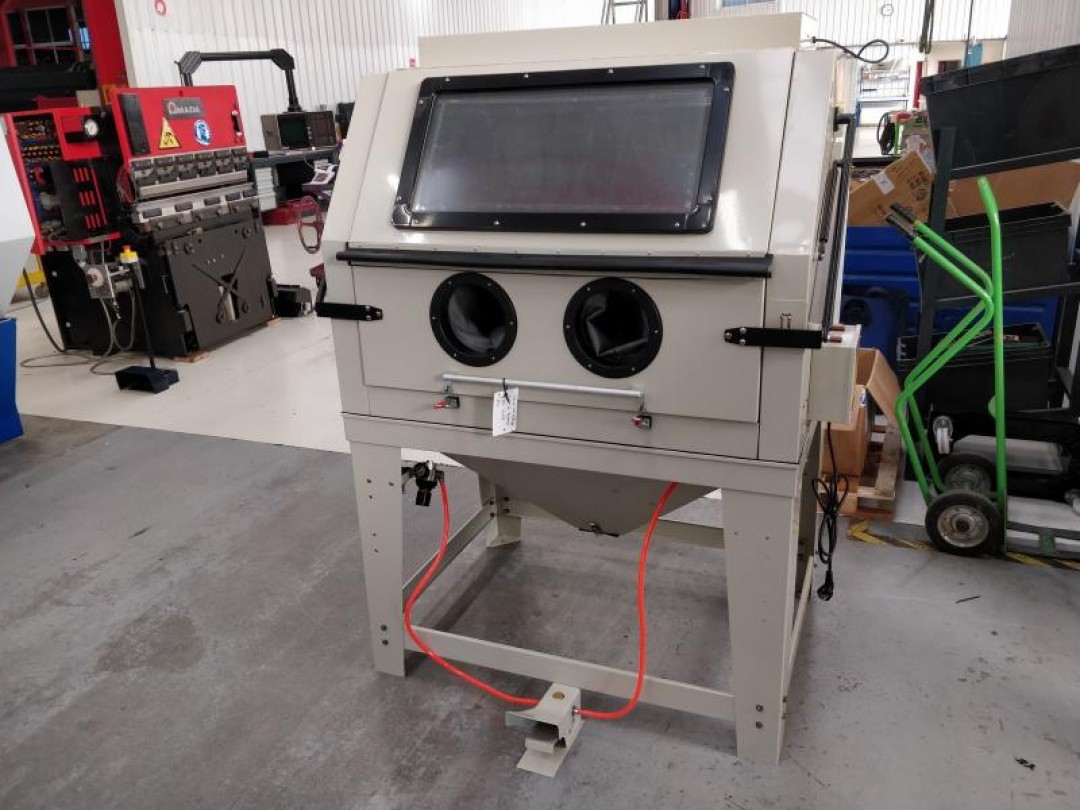 Cabine de sablage / microbillage OLYMPIC - Cabine de sablage modele S990_1