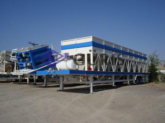 GMP 100 CT SE Centrale à Béton Mobile - Guris - 100 m3/h - Mélangeur Twin Shaft Sicoma - 4 Compartiments_1