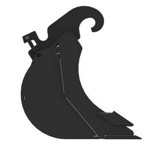 Godet d'excavation-mini-pelle - caterpillar finance france - 450 mm (18 in) - poids 48 kg_1