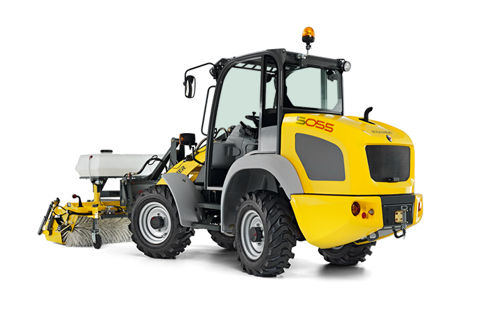 Mini-chargeuse Kramer 5055 - 3,4t - Compacte, 4 roues directrices, godet 0,55m³ à 1,1m³_1