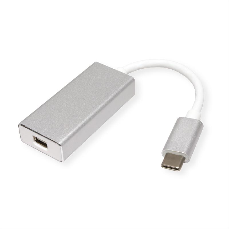 ROLINE Adaptateur Type C Mini DisplayPort, v1.2, M/F_1