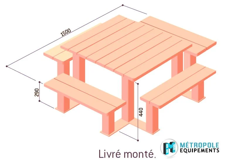 Table pique-nique ENFANT_1