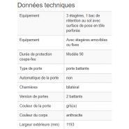 238932w - Armoire de sécurité coupe-feu Select FM W-123, 3 étagères, résistance 90 min EN 14470-1_1