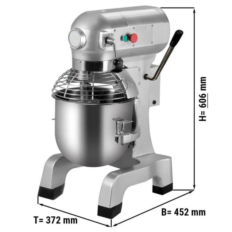 Batteur mélangeur planétaire professionnel 10L 230V_1