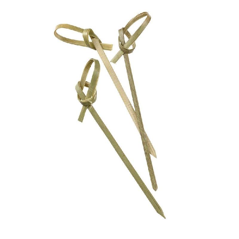 Brochette bambou ruban 10.5cm - par 200_1