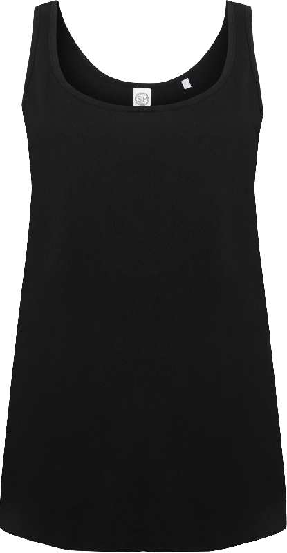 Débardeur femme - Réf: SK234 - Skinni Fit - 60% coton, 40% polyester - Encolure évasée - Ourlet incurvé_1