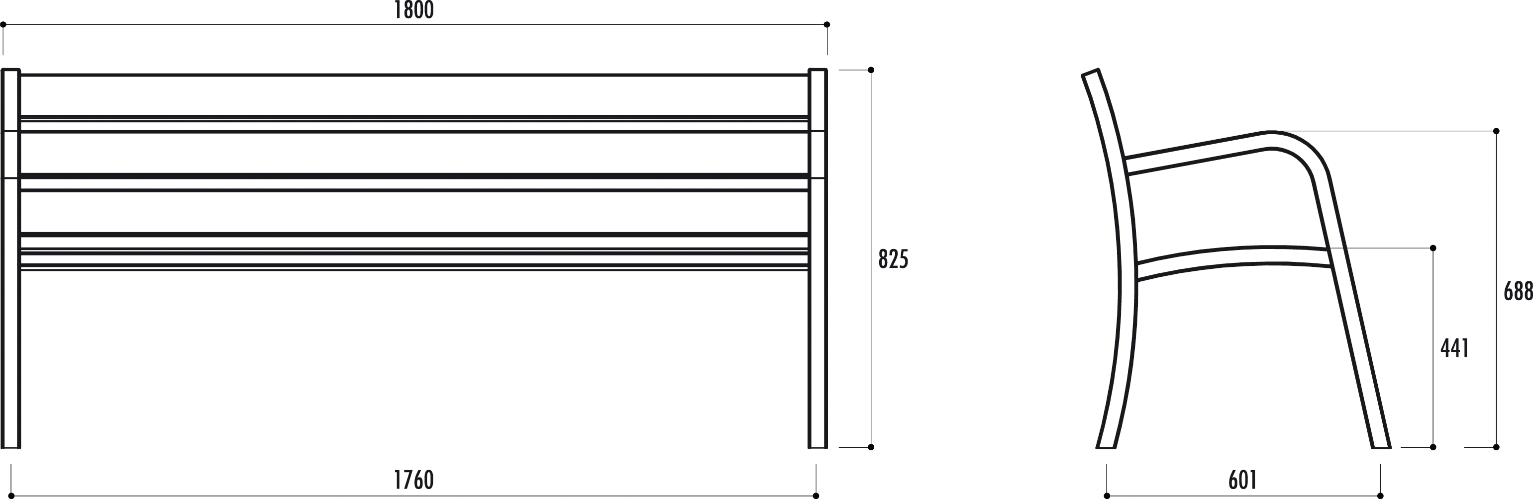 BANC EXTÉRIEUR EN MÉTAL ALOES_1