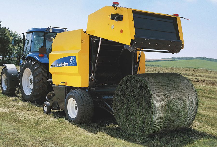 BR6090 - Presse à balles rondes New Holland - Largeur des balles 1,20 m - Système Roll-Bar™ fiable_1