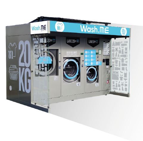 Machines professionnelles Compact V3 pour lavage et séchage de grandes quantités