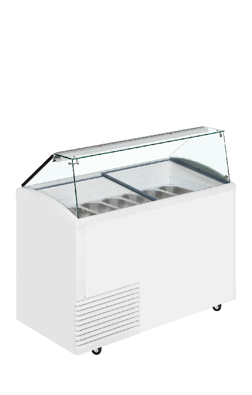 Congélateur vitré de glace UDRS10 (431 / 342) Blanc TEFCOLD_1