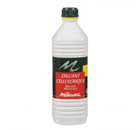 Diluant cellulosiique peintures, taches de mastic mieuxa flacon de 1l_1