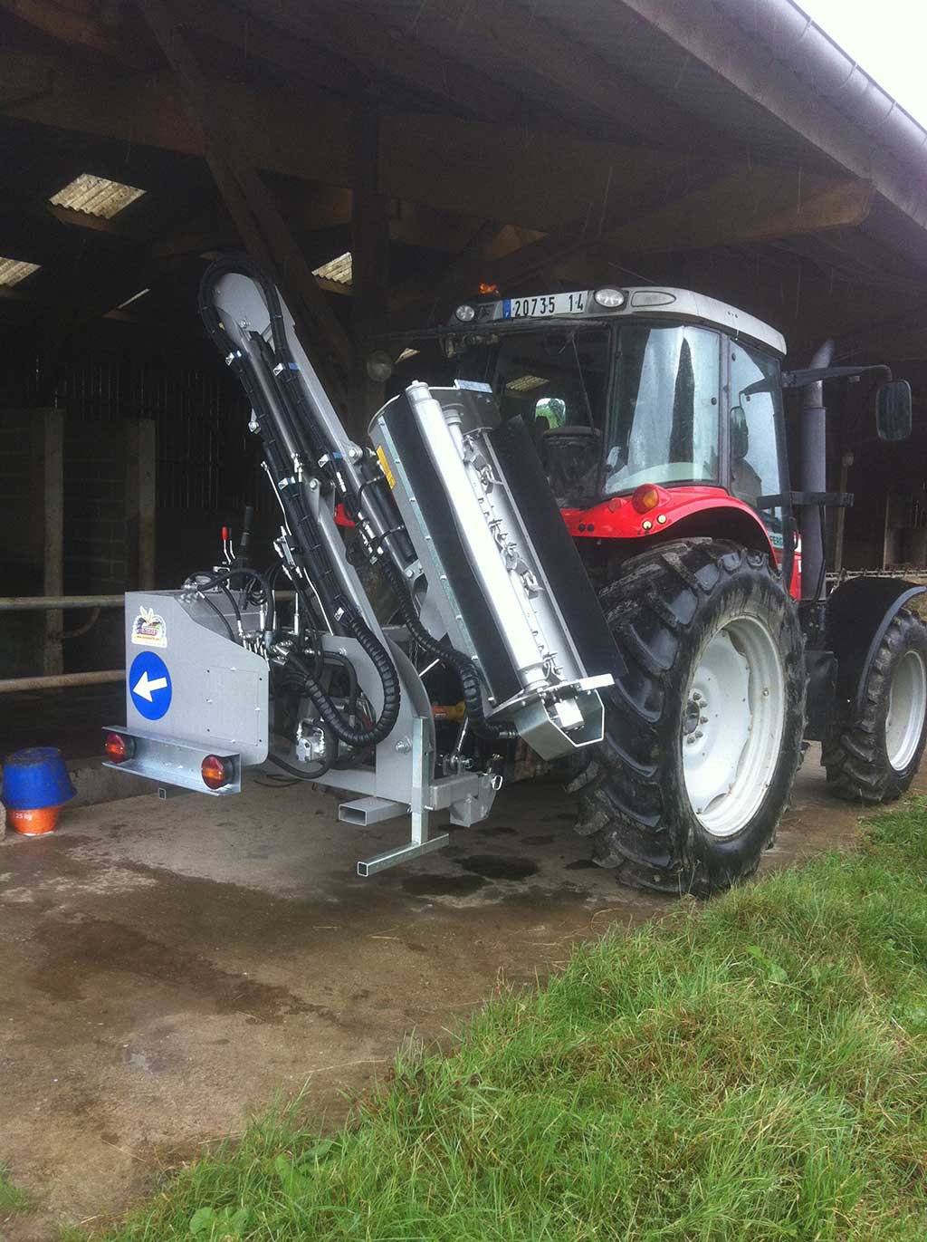 Epareuse top farmer 400 - steti_1