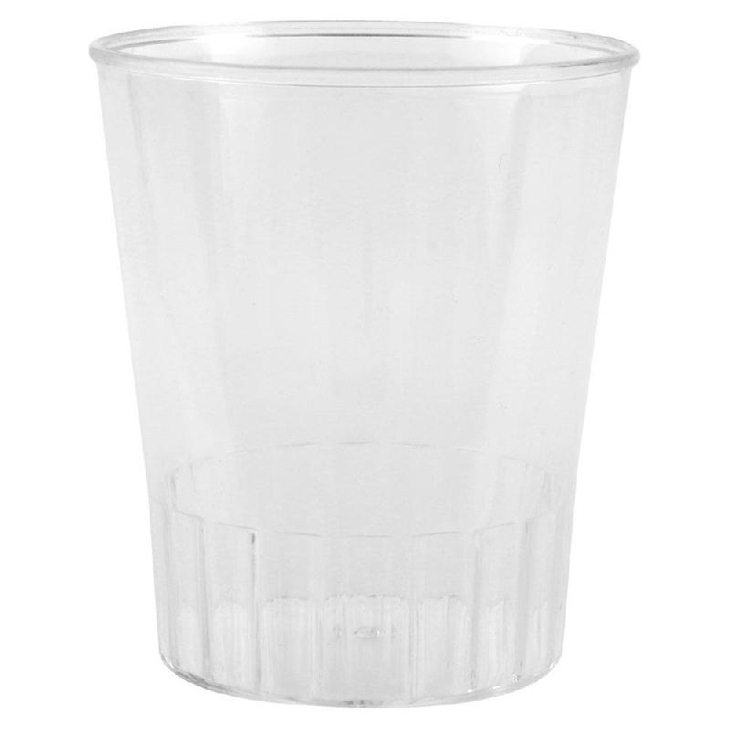 Mini verre transparent PS 6cl Ø4,8x5,6cm - par 500_1
