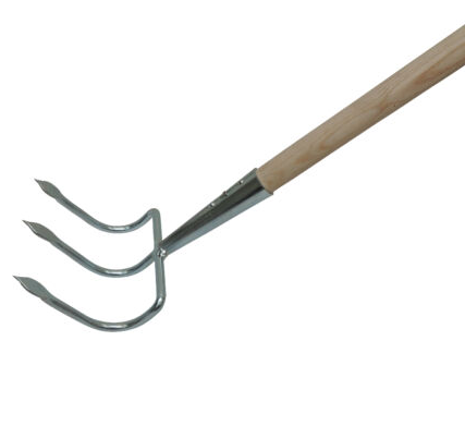 Petit Croc - Outil de jardinage pour sarcler, biner et aérer - Largeur 16,5 cm - Référence 533070_1