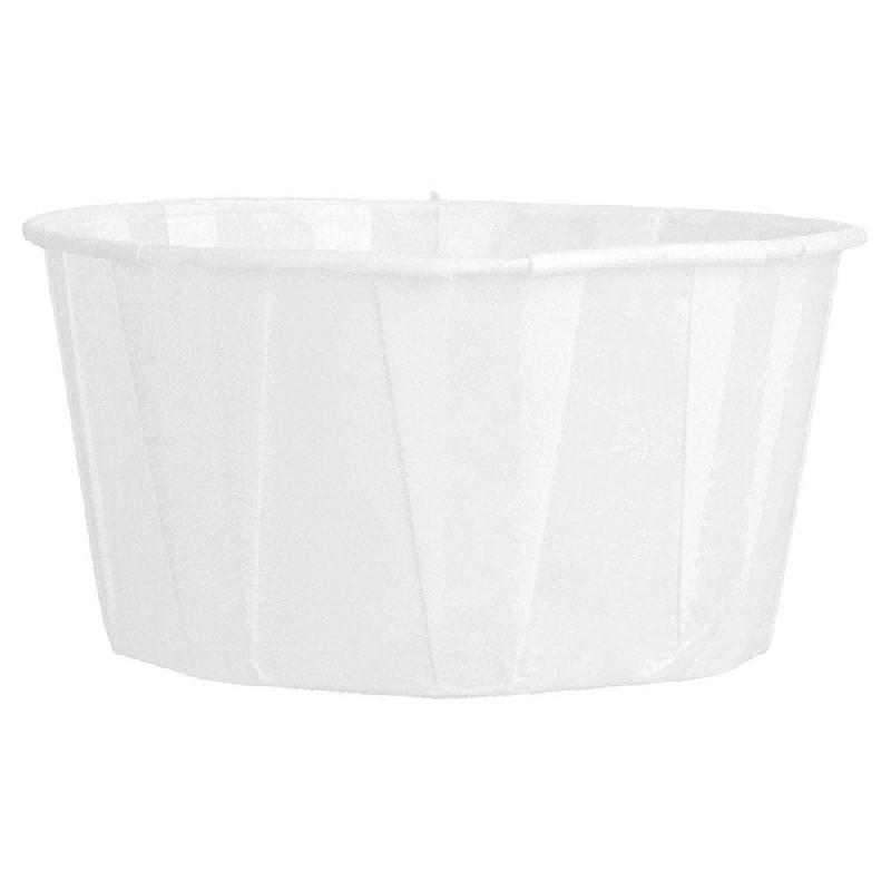 Pot en papier ingraissable 165 ml blanc Ø8x4,3cm - par 250_1
