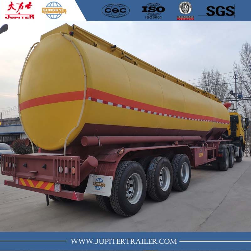Remorque citerne - Xiamen Sunsky Trailer Co., Ltd - acier au carbone - semi-remorque essence 40 000 L à 3 essieux_1