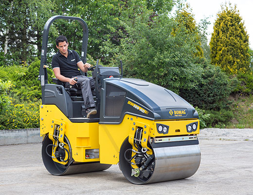 Rouleau vibrant autoporté 1000mm - Bomag BW100 AD4 - 2t4_1