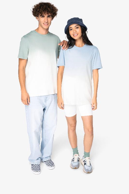 T-shirt écoresponsable unisexe Dip Dye - 100% coton biologique - Réf: NS345_1