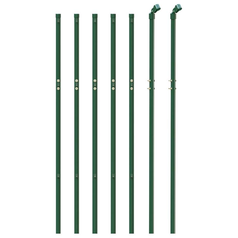 Vidaxl clôture en mailles de chaîne vert 1,1x10 m 153906_1
