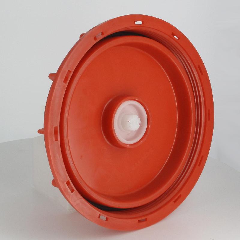 Couvercle Schütz Ø225 rouge agréé UN + bonde 2