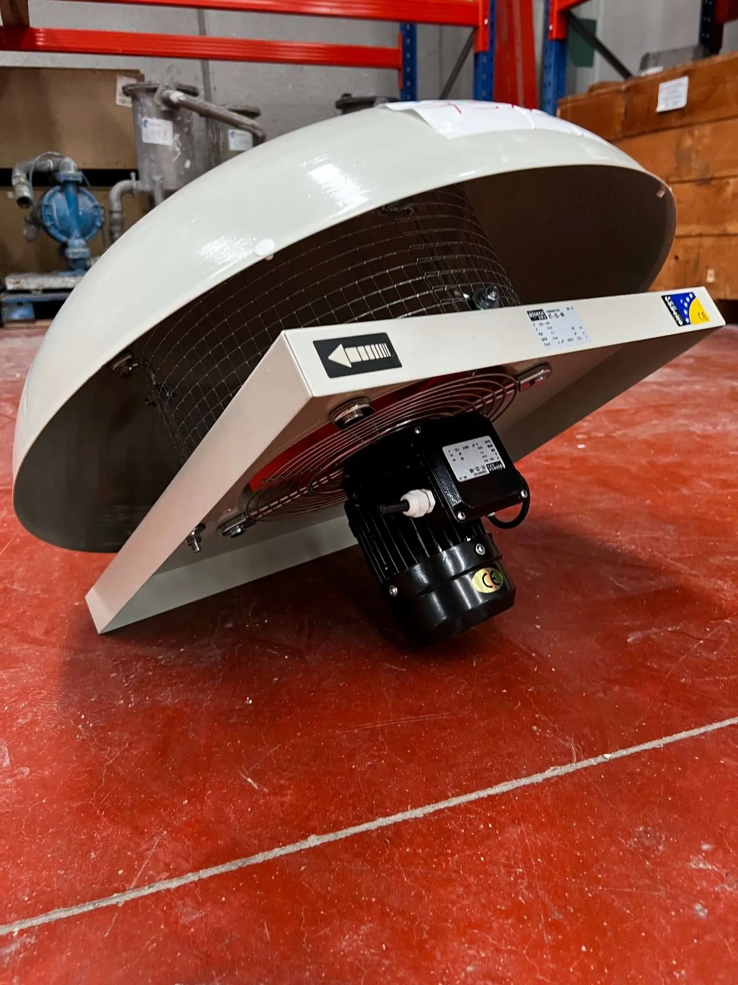 Extracteur À Toit Hélicoïdal À Base Plate  Ht-25-4M Inutilisé Sodeca - Référence : C7312_1