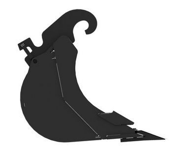 Godet d'excavation-mini-pelle - caterpillar finance france - 700 mm (28 in) - poids 66 kg_1