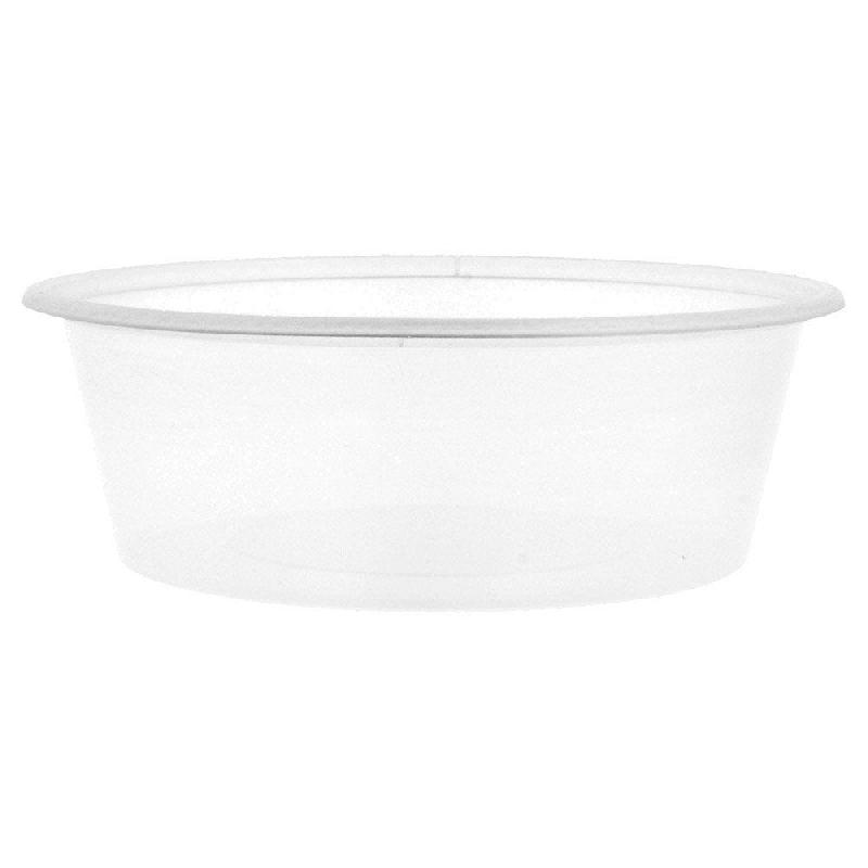 Pot injecté micro-ondable en PP 225ml Ø11,5x3,7cm - par 500_1