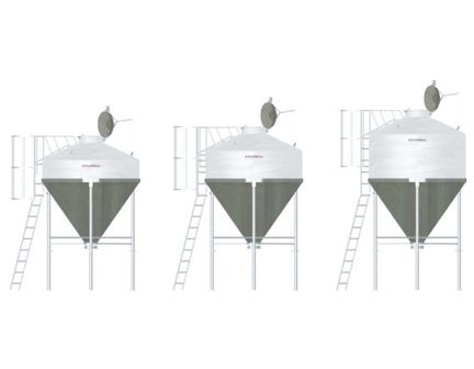 Silo BABYSTAR en matériaux composites - à partir de 3,5m3 - Ø2325_1