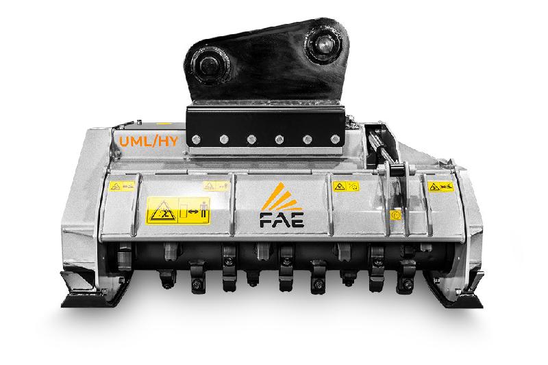 Broyeurs à transmission hydraulique pour pelles UML/HY - rotor à outils fixes ou marteaux mobiles_1