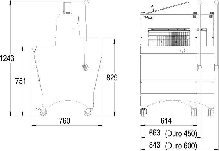 Jac - trancheuse à levier progressif duro - 11 mm_1