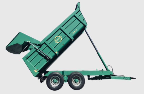 Vomv remorques agricoles bennes Juscafresa - capacité 13,82 m3 - robustesse et déchargement optimisé_1