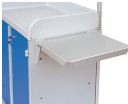 Chariot de distribution de linge - Aisy Cart 3 - 3 niveaux, alliage léger anodisé, 390L_1