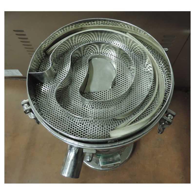 Dépoussiéreurs comprimés sur roulettes - inox 316 - diamètre comprimés 5 à 20 mm - hauteur ajustable_1