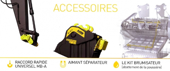 Godet concasseur MB pour pelle et minipelle à partir de 4T_1