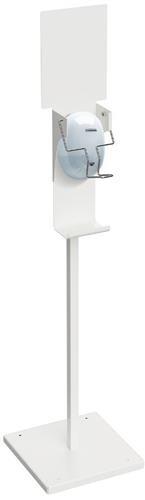 Station de Désinfection des Mains - Commande au coude - Garantie 2 ans - Fabrication Française - Polycarbonate translucide incassable 3 mm_1