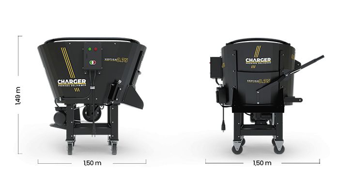 Charger - mélangeuse agricole - celikel - largeur : 1,50 m_1