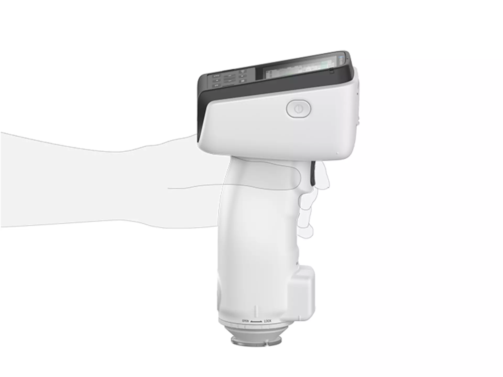 Spectrophotomètre portable de nouvelle génération - Ergonomie verticale - CM-17d / CM-16d_1