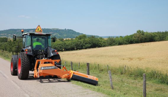 Sprinta broyeur forestier - Noremat - largeur de coupe réelle 1,11 à 2,17 m - attelage frontal ou arrière_1