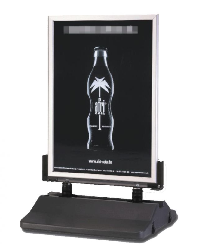 Stop trottoirs - p&p - avec encadrement aluminium - a0 mba0_1