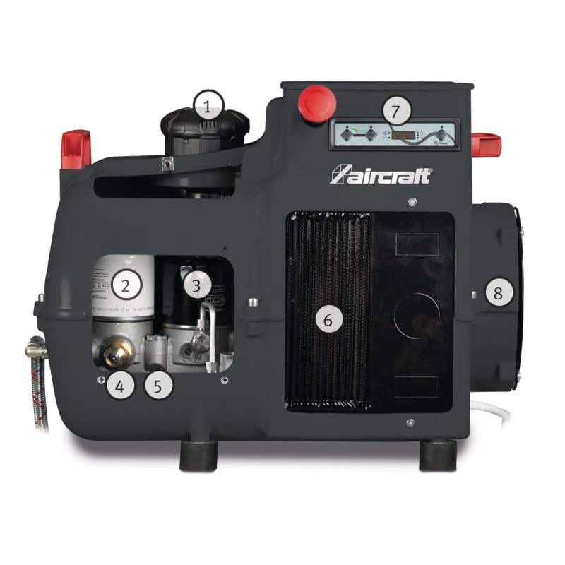 Compresseur à vis compact et mobile Airstar ACS Special Aircar 3,0-10-22 - 2066393 - Idéal pour chantier et maintenance_1