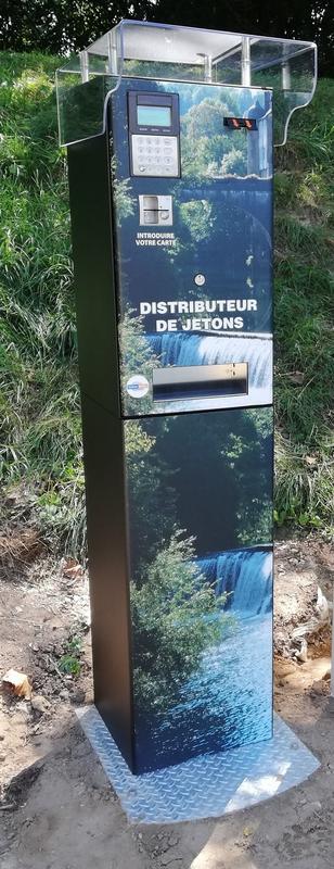 Distributeur de jetons personnalisable - 1 ou 2 jeton - CB \_1