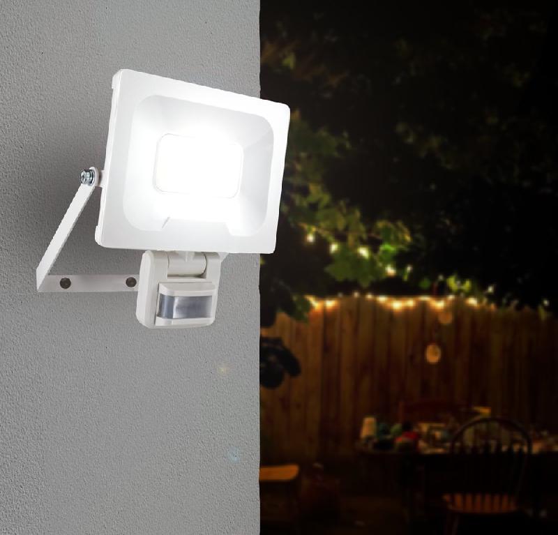 Projecteur mural Nino 30W 2400lm - détecteur de mouvement - blanc_1