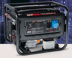 28342-28348 groupe électrogène portable Genmac - 50Hz - 2kW à 6kW - moteur essence 4 temps - AVR - bobinages cuivre_1