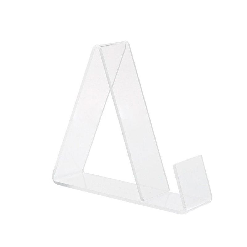 Chevalet multifonction en PMMA - L 4xP 14xH 13cm - Transparent - Épaisseur 2mm_1