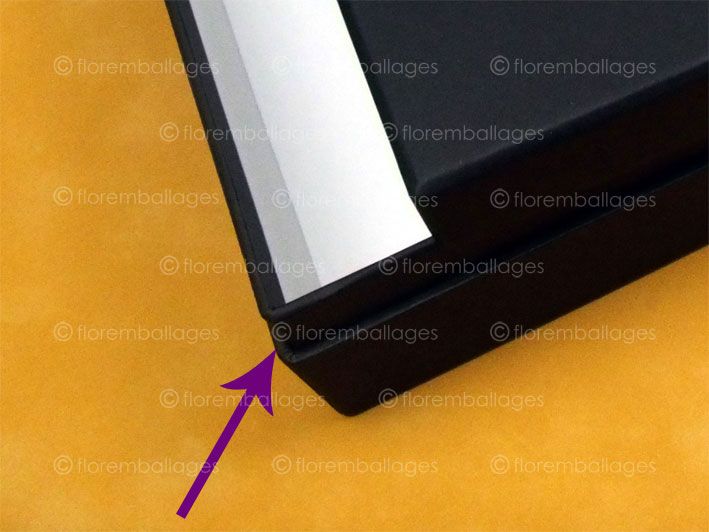 Coffret à gorge / boîte à gorge en carton sur-mesure - boîte cadeau - flo r emballages_1