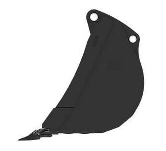 Godet d'excavation de creusement du sol - caterpillar finance france - 610 mm (24 in), à claveter - poids 179 kg_1