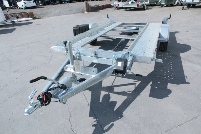 Remorque porte voiture de 1600 kg simple essieu - lider - 39770_1