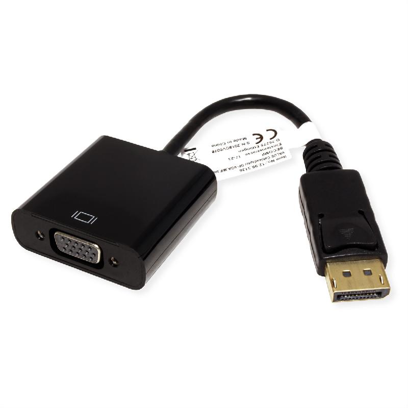 VALUE Adaptateur DisplayPort-VGA, DP M - VGA F, passif_1