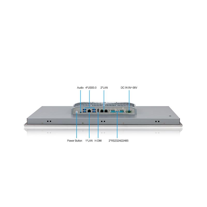 Panel PC industriel fanless 13.3 pouces 16:9 Full HD - EVI-133WAC-12th pour HMI, supervision et automatisation_1